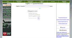 Desktop Screenshot of esdict.com